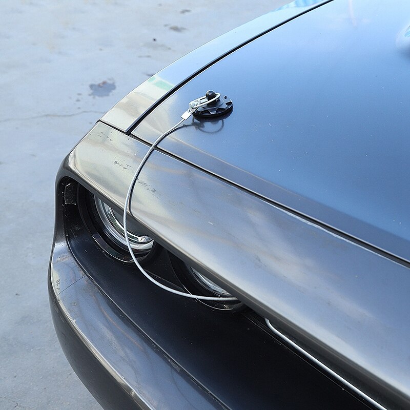 Car Engine Lock for Dodge Challenger Car Engine Hood Latch Lock Catch Decoration Cover Protect for Dodge Challenger
