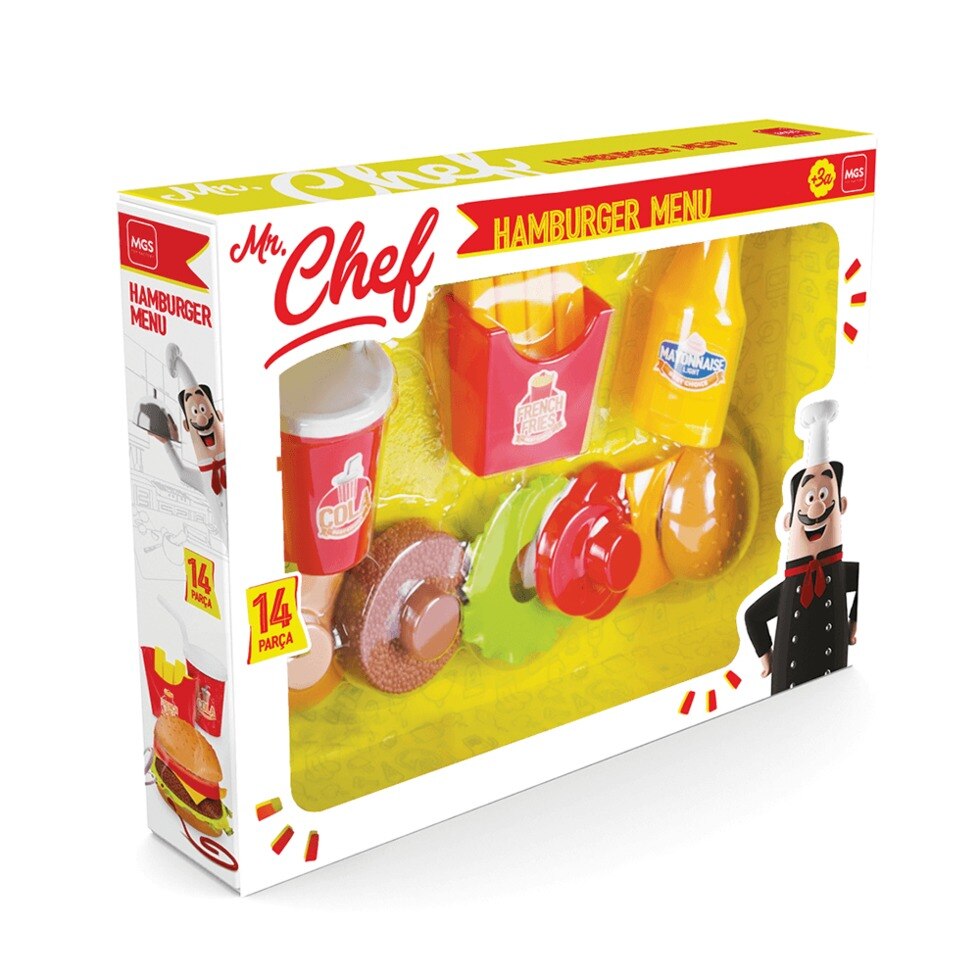 Mr.Chef Hamburger Menu Set 14 Stuk