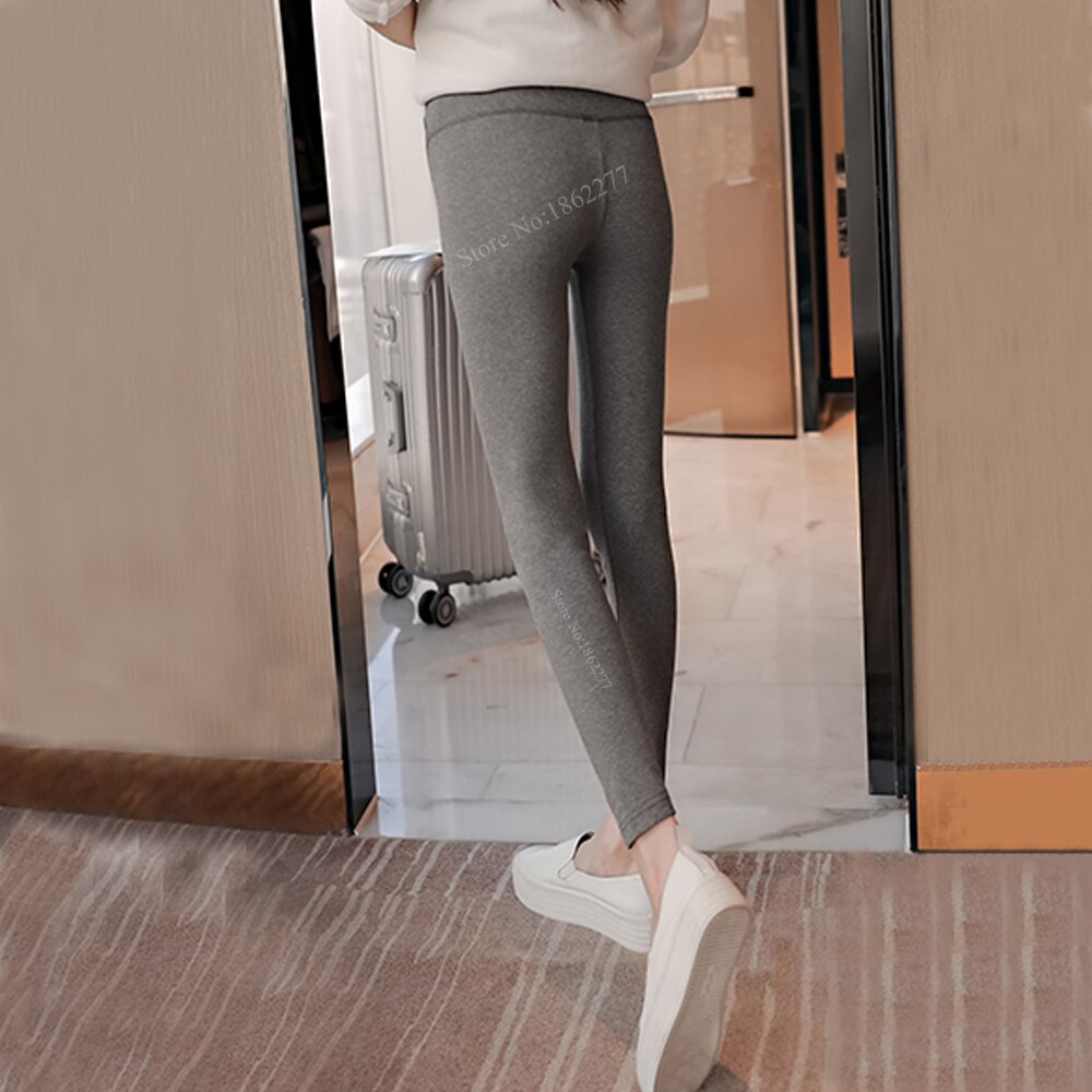 Graviditets leggings tværs v lav talje mave strikkede bukser justerbare skinny leggings tøj til gravide kvinder efterår forår