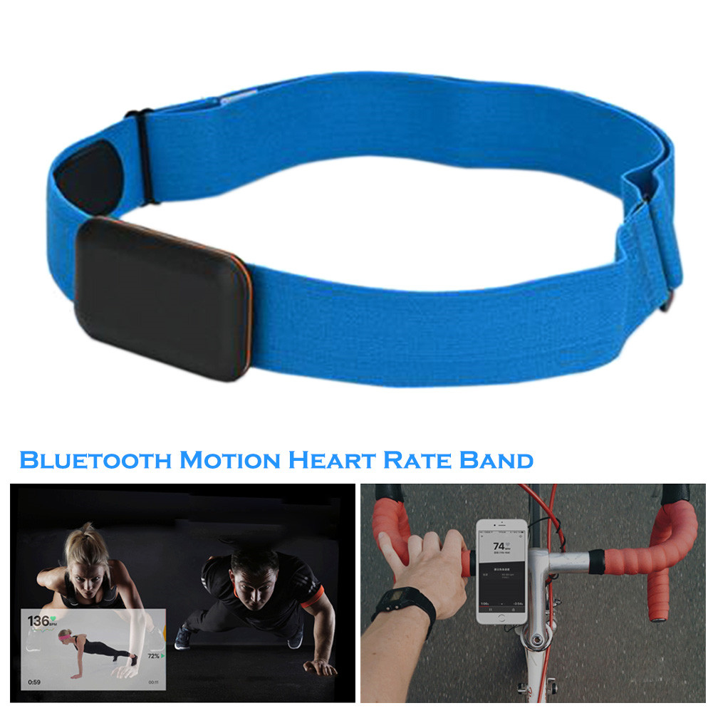 Heart Rate Monitor Sport Running Sensor Adjustable Chest Strap For Wahoo Garmin Polar Connected Outdoor Band