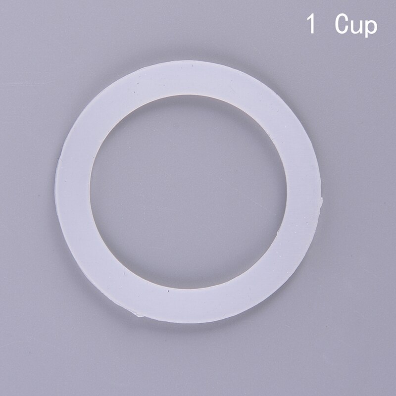 2 unids/lote anillo de sello de silicona arandela de lavadora Flexible anillo de cocina o cafetería partes fabricantes Accesorios: 1 cup