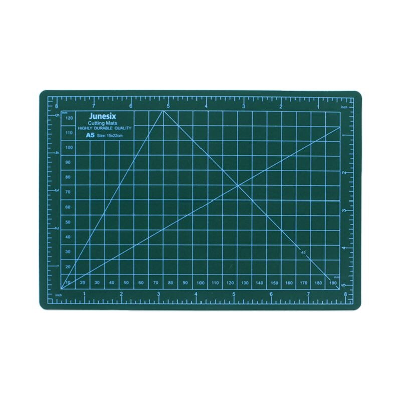 A5 Cutting Board Manual Model Multi-Purpose Model Cutting Pad Rubber Stamp Engraving Pad Measuring Scale Board