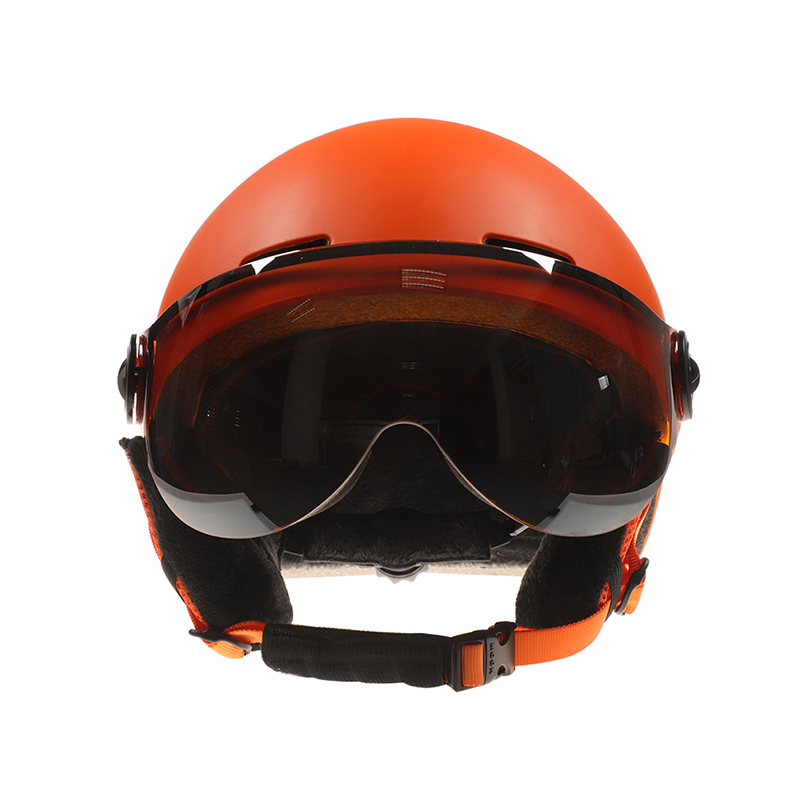 MOON Integraal gegoten Skiën Helm Winddicht Goggles Ski Snowboard Skateboard HelmetOutdoor Sport Ski Helm