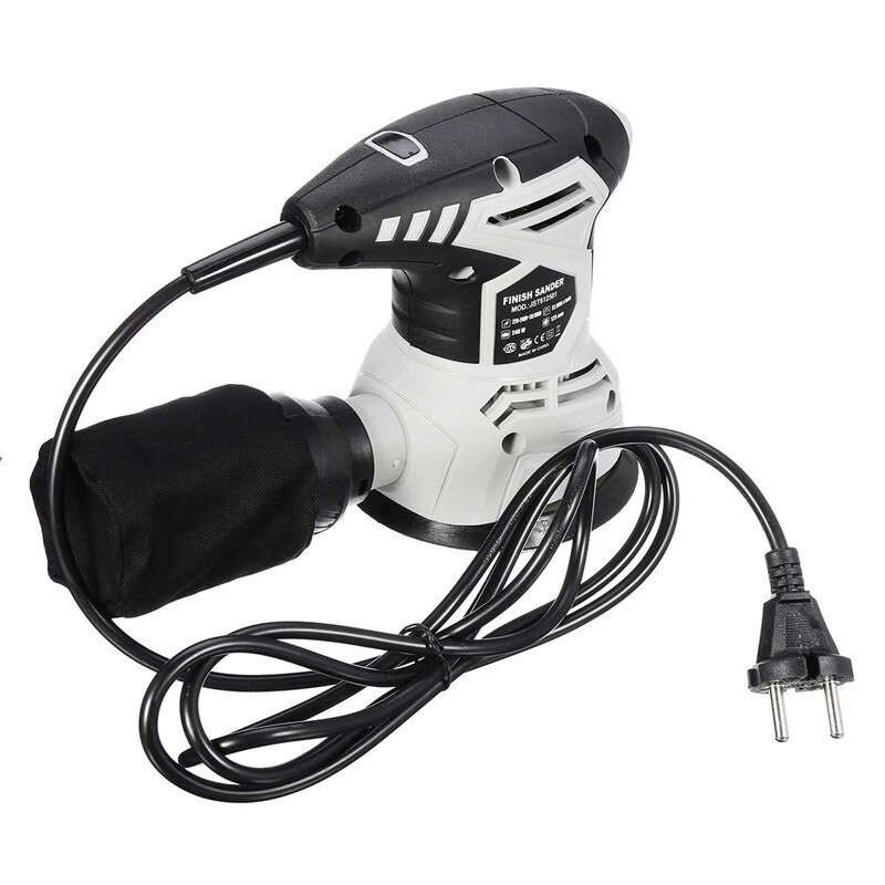 250W Electric Wood Sander Furniture Metal Polisher Sander Paint Grinder DIY Power Tools Buffer Grinding Machine Woodworking Tool