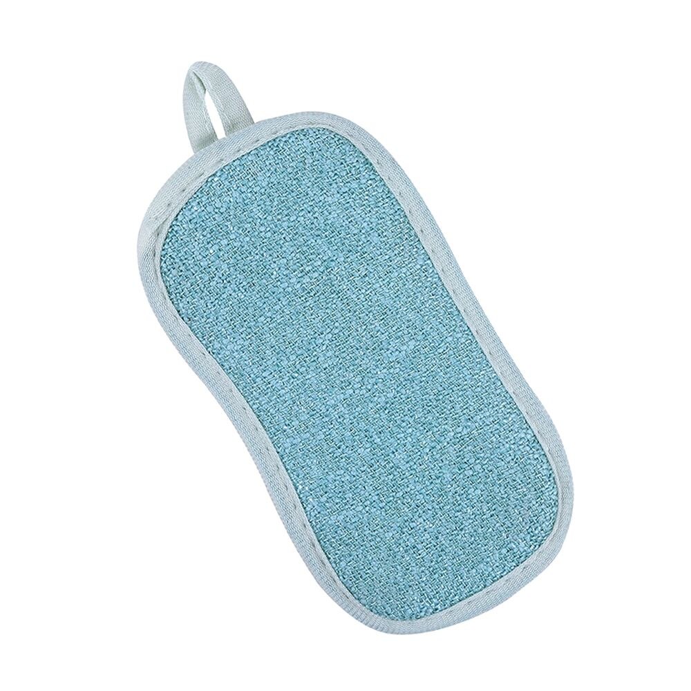 Dish Sponge Gąbka Do Naczyń Éponge Vaisselle Gabka Dishwashing Washing Gąbki Mycia Eponge Kitchen Tissu Lavable Magiczna Clean: blue