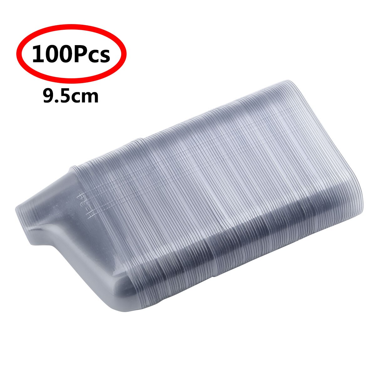 Forme des pieds de bébé 50/100 en plastique | Transparent, chaussons pour tout-petits, chaussettes, chaussures, affichage, Supports, support, modèles à usage domestique: Clear S 100Pcs
