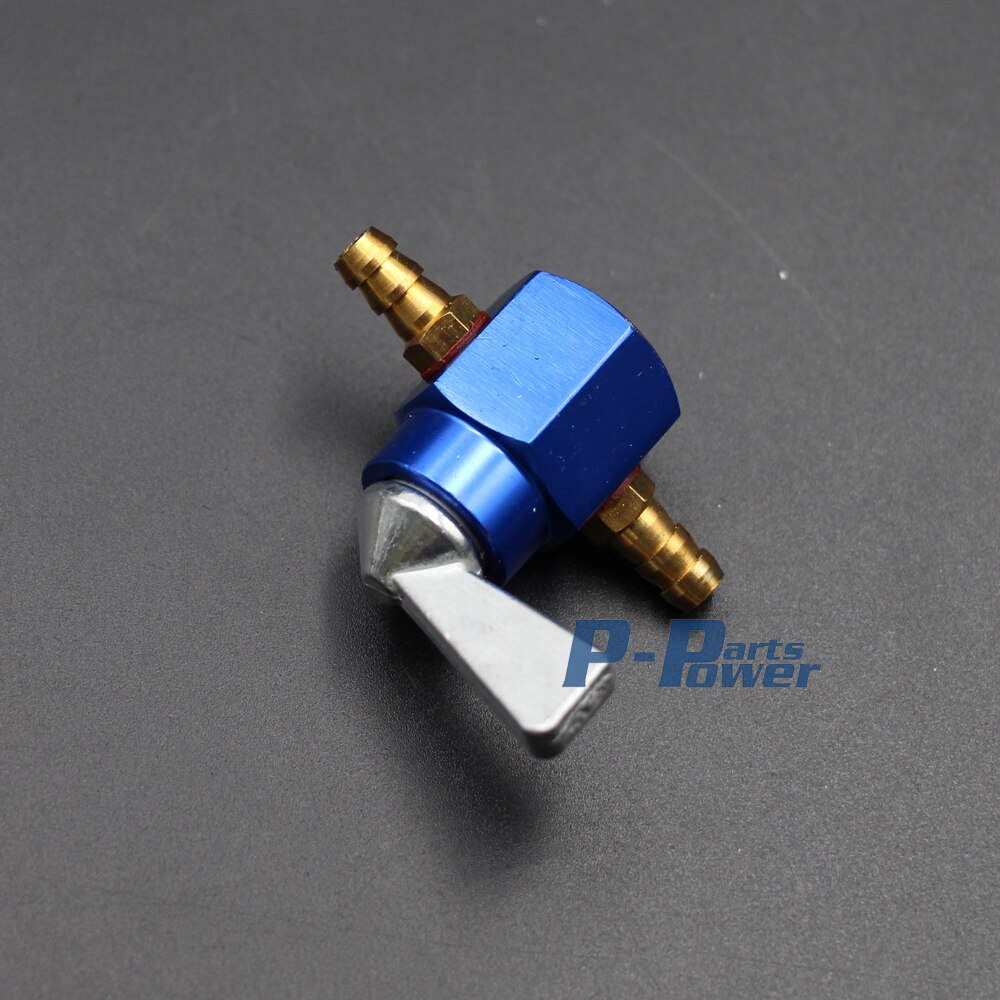 1/4" 6mm Gas Petrol Fuel Tap Inline Petcock Valve For Suzuki Motorcycle ATV Quad Go Kart