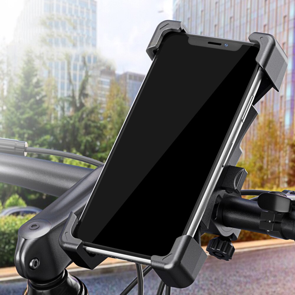 Anti Shake 360 ° Rotatie Verstelbare Smartphone Beugel Universele Fiets Houder Fietsstuur Mobiele Telefoon Houder Stand