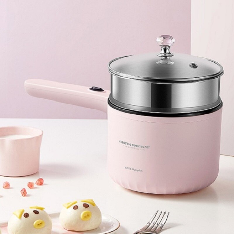 Electric Rice Cooker Multifunctional Electric Food Steamer Heating Cup Pot Stainless Steel Steamer Food Cooker 220V