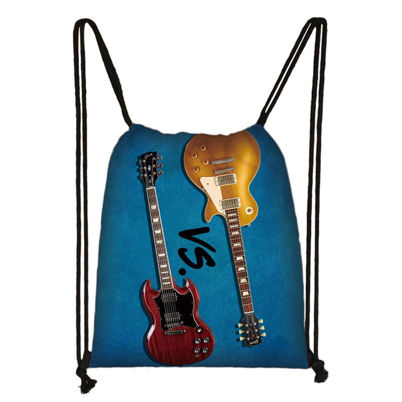 Mochila de Piano/guitarra con cordón para mujer, bolsa de viaje para adolescentes, niños y niñas, bolsa de almacenamiento para notas musicales: skdpiano17