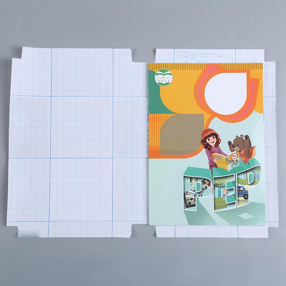 10/Pack Transparante Boek Cover Frosted Textuur Zelfklevende Onderwijs Student Kantoorbenodigdheden Boek Film Studie Levert C4C9