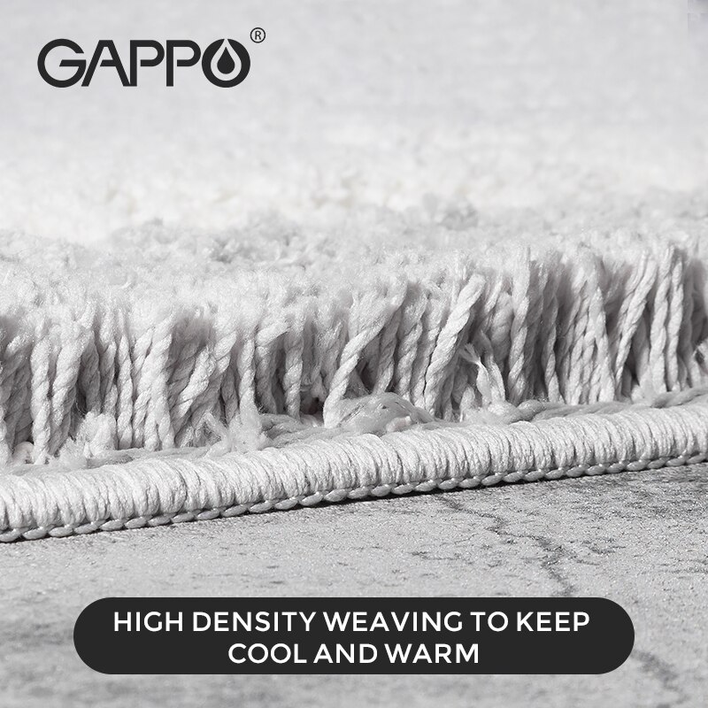 GAPPO tapis de bain antidérapant 60*90cm | Tapis de salle de bain confortable, tapis de salle de bains, pour chambre à coucher