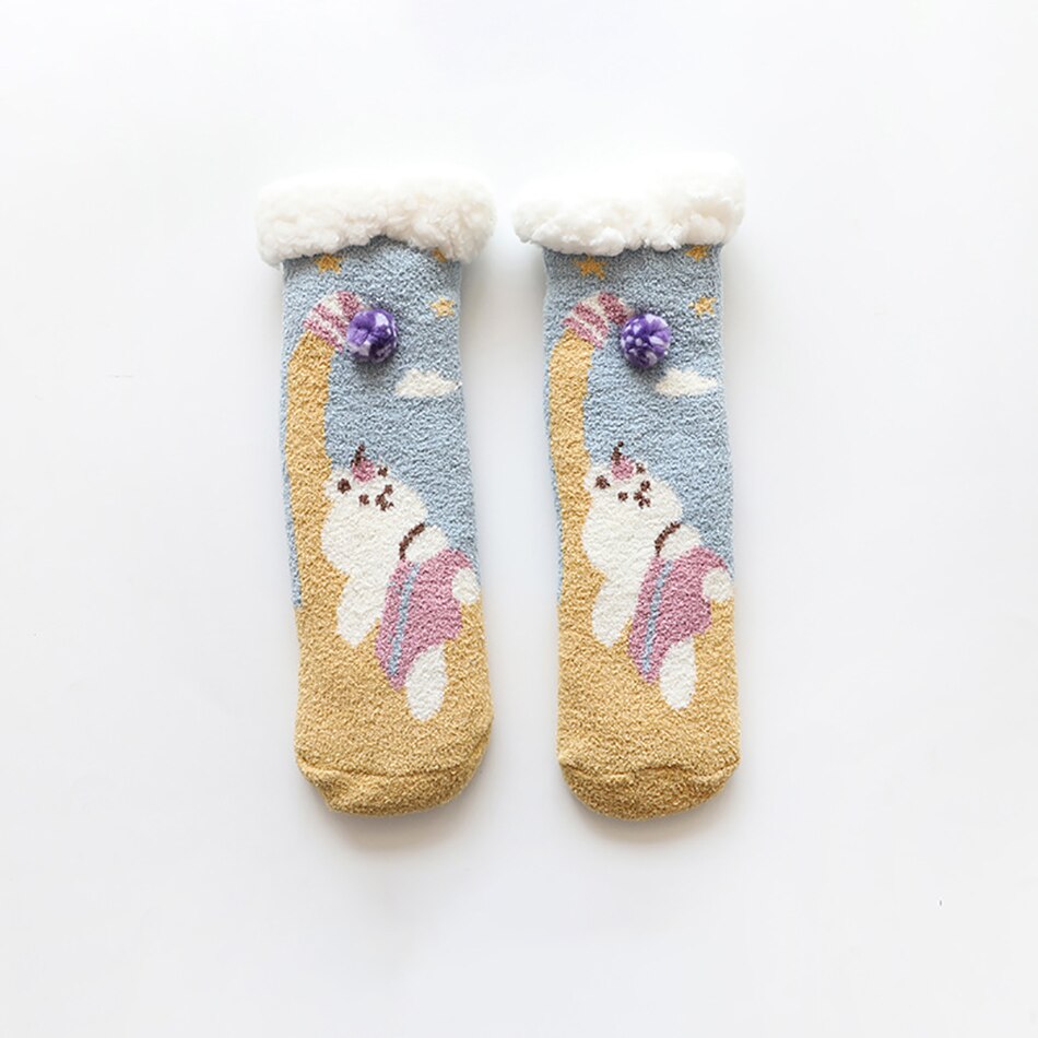 Christmas socks kids Cotton Winter Socks Baby Girls Boys Kids Socks Christmas Tree Snow Elk Children Christmas Socks: K