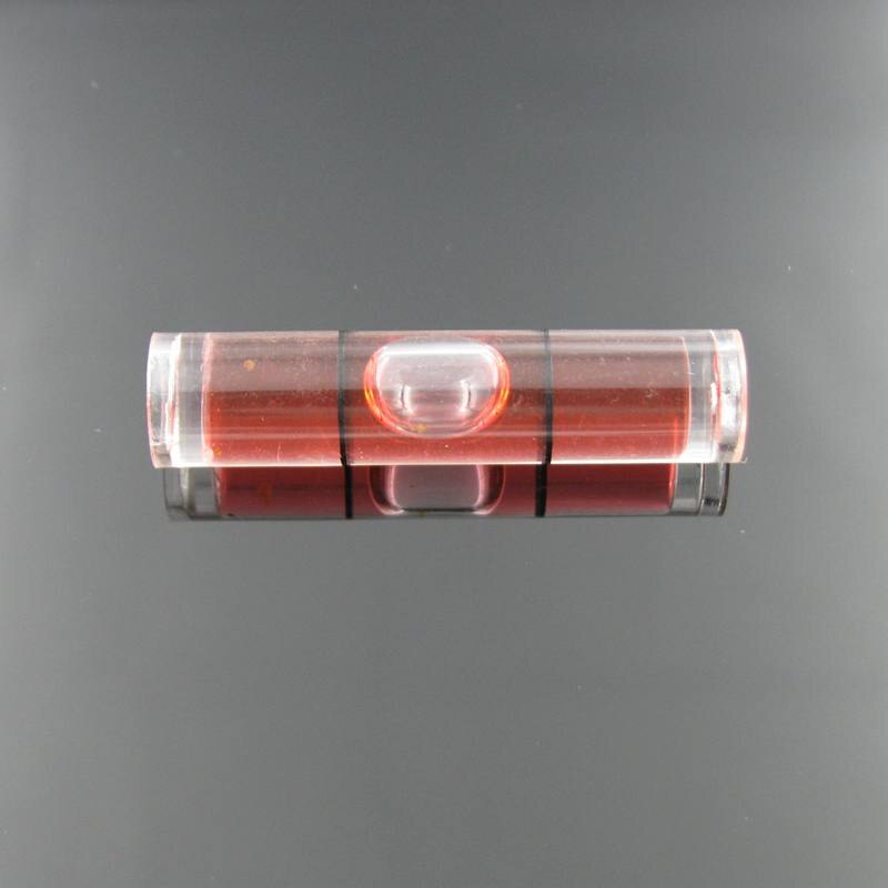 (10 pieces/Lot) 8*35mm Red Color Round spirit level spirit level vial Frame accessories