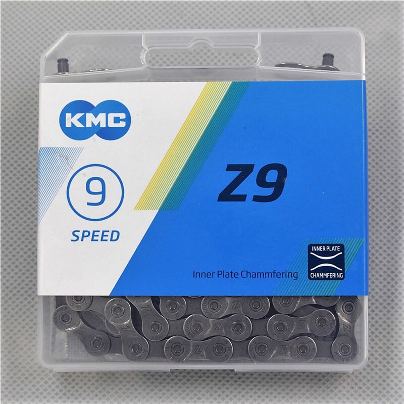 KMC X9.93 Chain 9 18 27 Speed Mountain Bike Bicycle Chain Original X9 MTB Road Bike 116L Chains Z9: KMC Z9