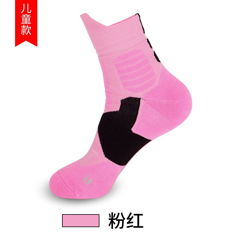 Kids Basketbal Sokken Vrouwen Sport Druk Fietsen Korte Buis Running Wandelen Antislip Antihechtende Comfortabele Kleur Sokken