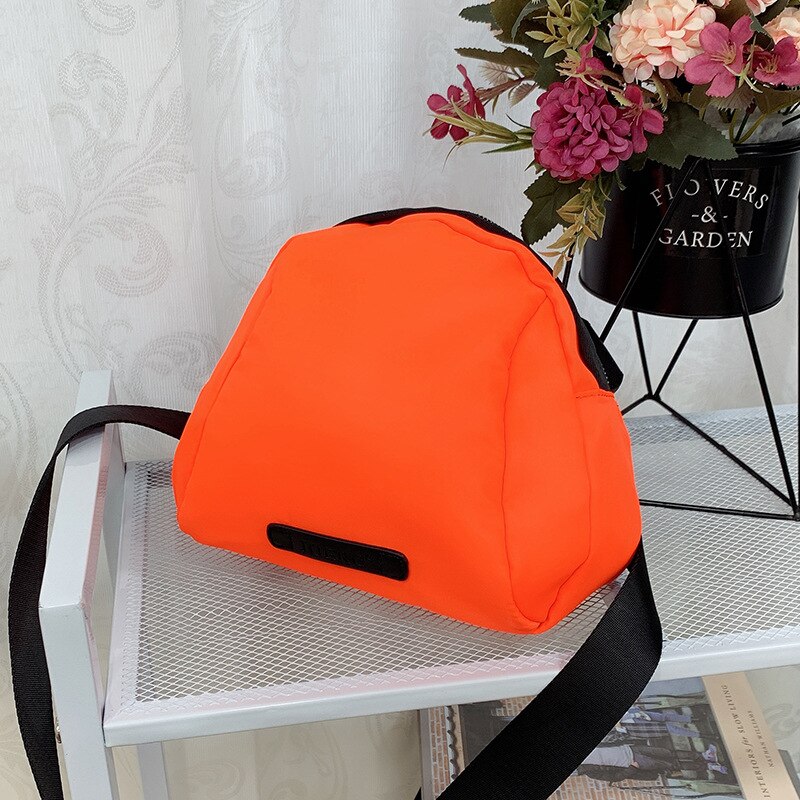 Femmes sac décontracté petit sac nouvel été Oxford tissu coquille sac sac de messager femme coréenne tendance sac sac à bandoulière: Orange