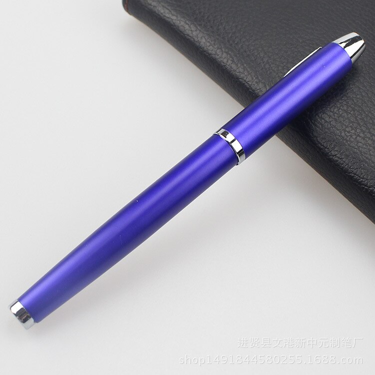 Colorful luxury Business Sign Pen ballpoint pens back to school For Student Pen Office Stationery Supplies 03735: blue