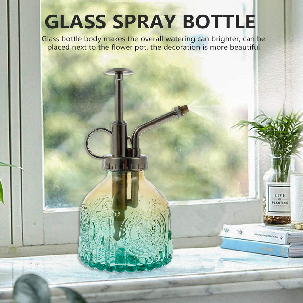 200Ml Retro Planten Gieter Glas Plant Mister Vintage Spuitfles Bloem Spuit Spritzer Tuinieren Home Spray Sprinklers