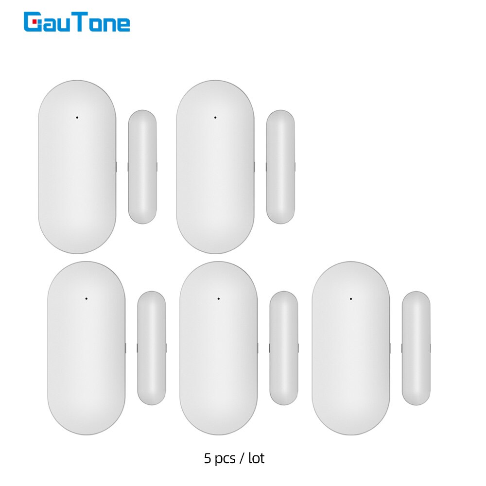 GauTone 433MHz Window Door Sensor Open / Closed Alert Detectors Home Security Door Alarm System: 5.