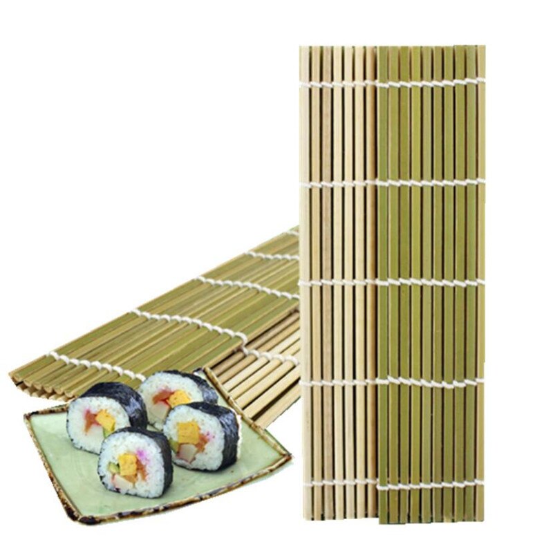 Sushi Rollen Rolle Bambus DIY Sushi matt Onigiri Reis Rolle Hand Hersteller Sushi Werkzeuge Küche Japanischen Lebensmittel Beto Küche Werkzeuge