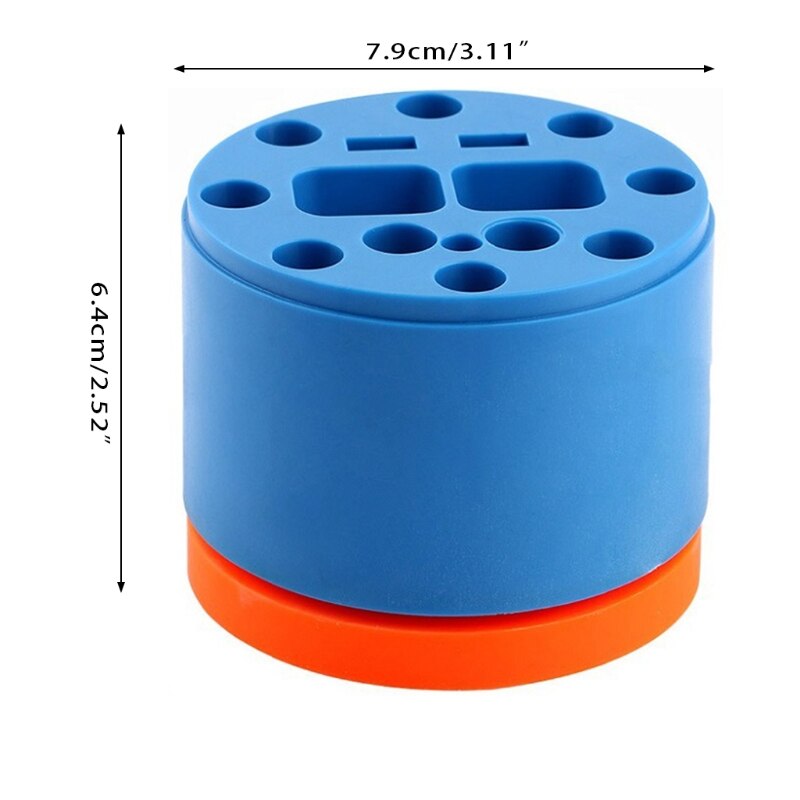 Tool Storage Box with Magnetic DIY 360° Rotating for Screwdrivers /Tweezers / Desktop Organizers / Telephone Repairs