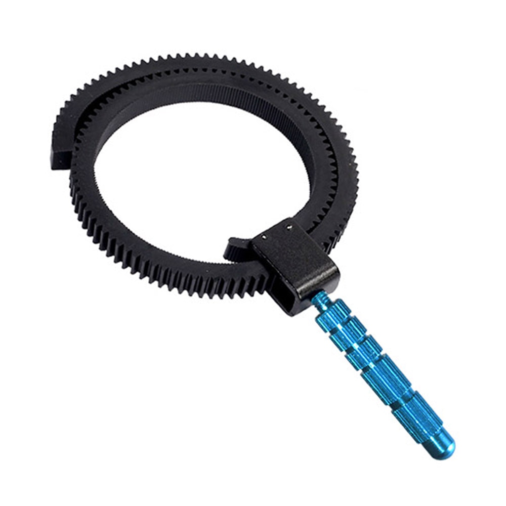 10 Stks/partij Voor Slr Dslr Camera Verstelbare Rubber Follow Focus Gear Ring Riem Met Aluminium Grip Voor Dslr Camcorder camera