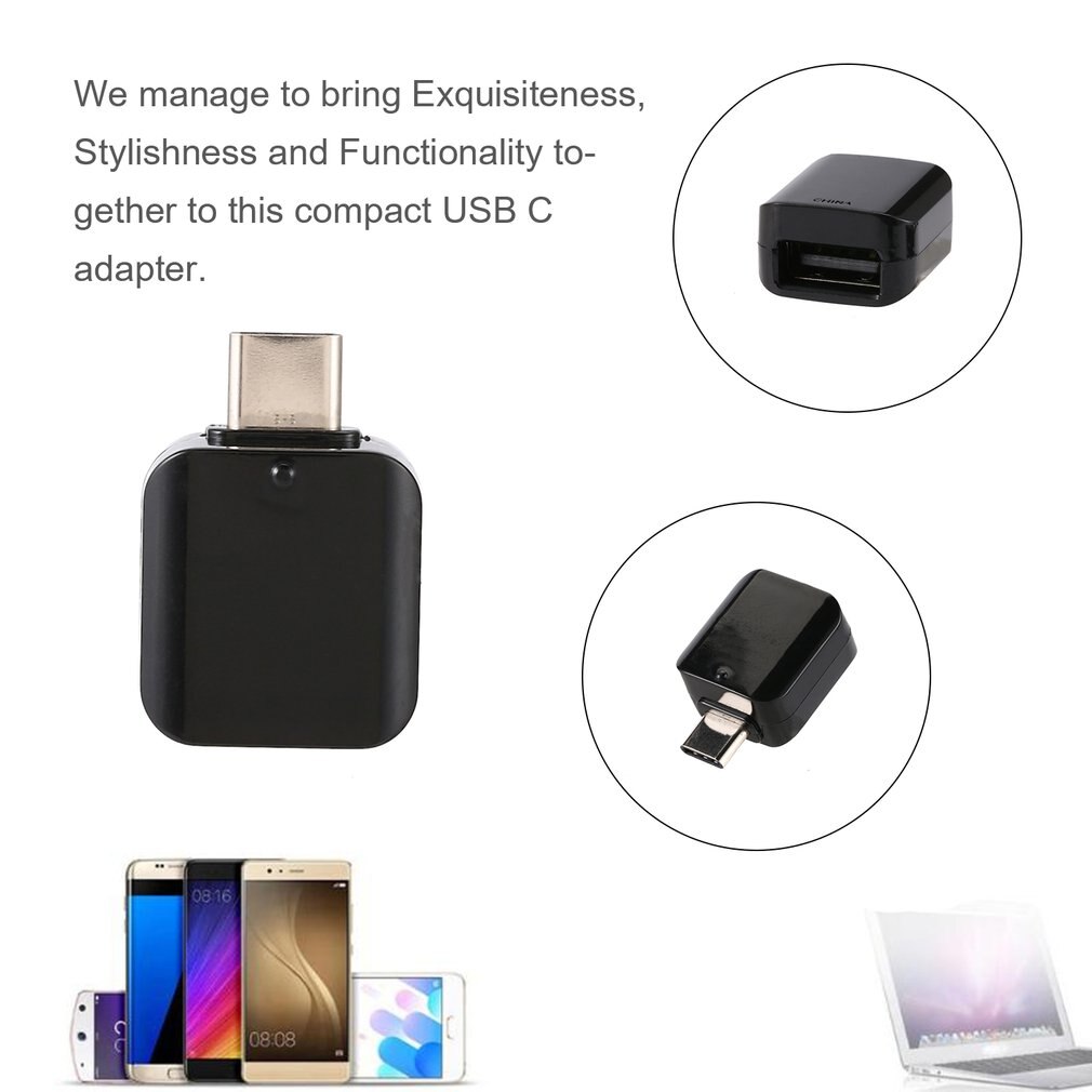 USB C zu USB Adapter Blitz 3 zu USB 3.0 Adapter Kompatibel für MacBook Profi und Mehr Typ -C Geräte