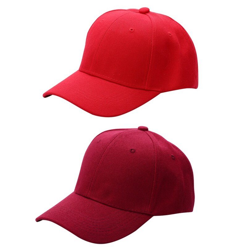 Unisex Einfarbig Baseball Kappe Casual Sport Im Freien Verstellbare Kappe Hysterese Running Caps Klassische Stil Hut