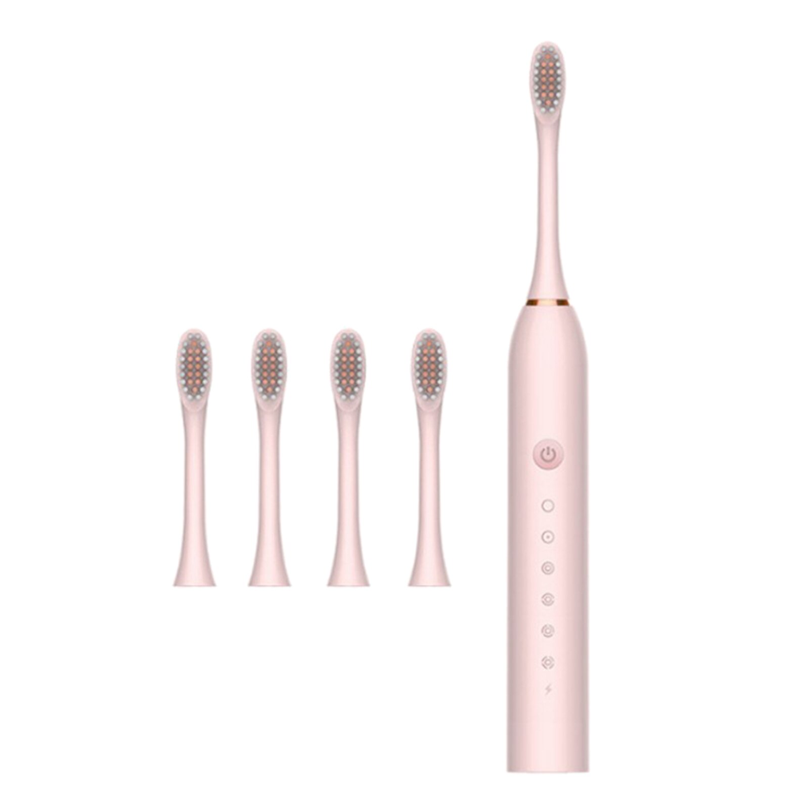 Sonic Electric Toothbrush Automatic Fast Charging Sonic Toothbrush Xmas Year: Pink