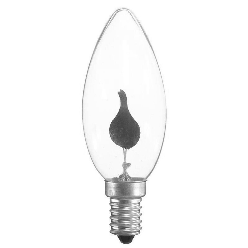 1 bombilla LED parpadeante con efecto de llama de fuego para decoración del hogar
