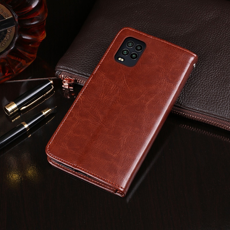Für Xiaomi Mi 10 Lite fallen kippen Brieftasche Geschäft Leder Fundas Telefon fallen für Xiaomi Mi 10 Lite 5G abdeckung Capa Zubehör