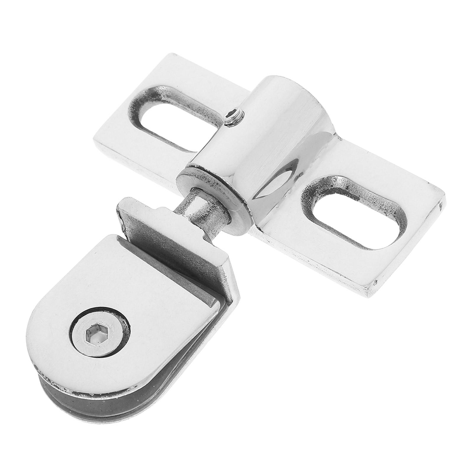 Shower Pivot Hinge Thickened Stainless Steel Glass Door Hinges Heavy Duty Bathroom Hardware Pivot Door Clamp Replacement Part