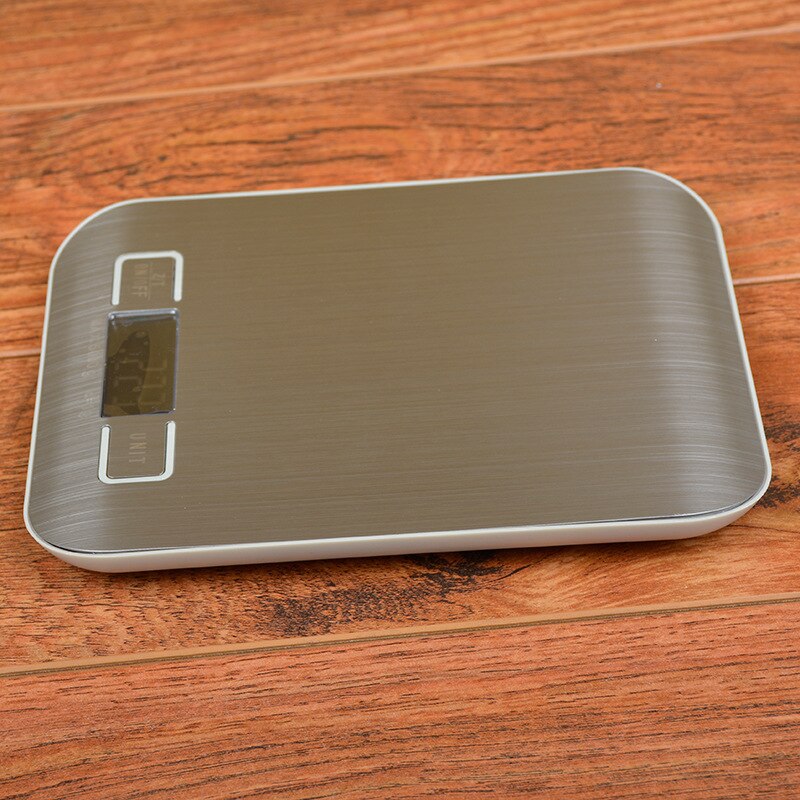Digitale Multifunctionele Voedsel Keukenweegschaal, Rvs, 5Kg Rvs Platform Met Lcd-scherm
