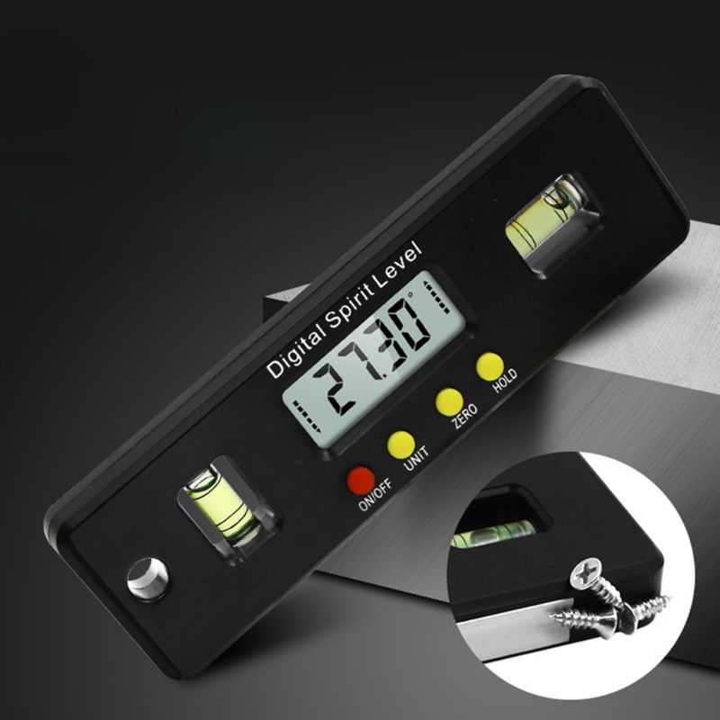 Magnetic Horizontal Angle Meter Electronic Digital Protractor Level Inclinometer