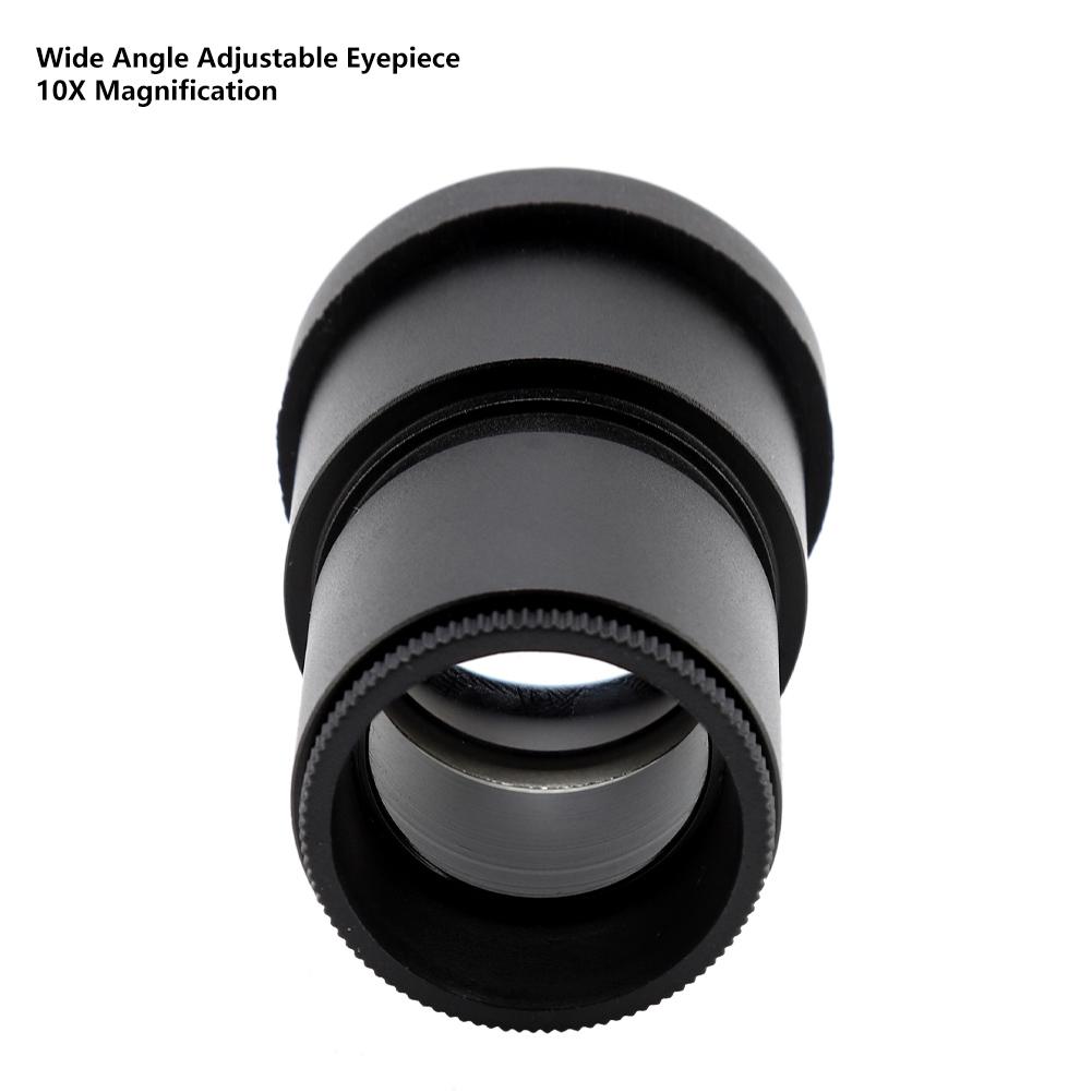 WF10X 30mm Wide Angle Adjustable Eyepiece Stereo Microscope Mount Size 30mm Microscope Eyepiece DM-WF006-T