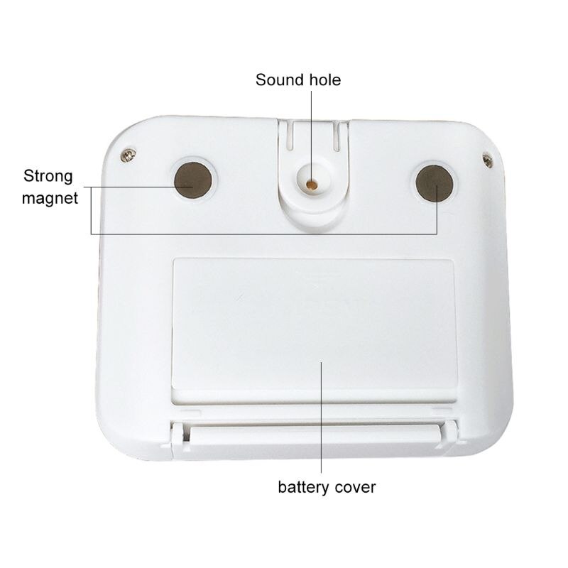 LCD Digital Timer & Countdown Kitchen Alarm Clock with Magnet Stand Hanging Hook M2EF