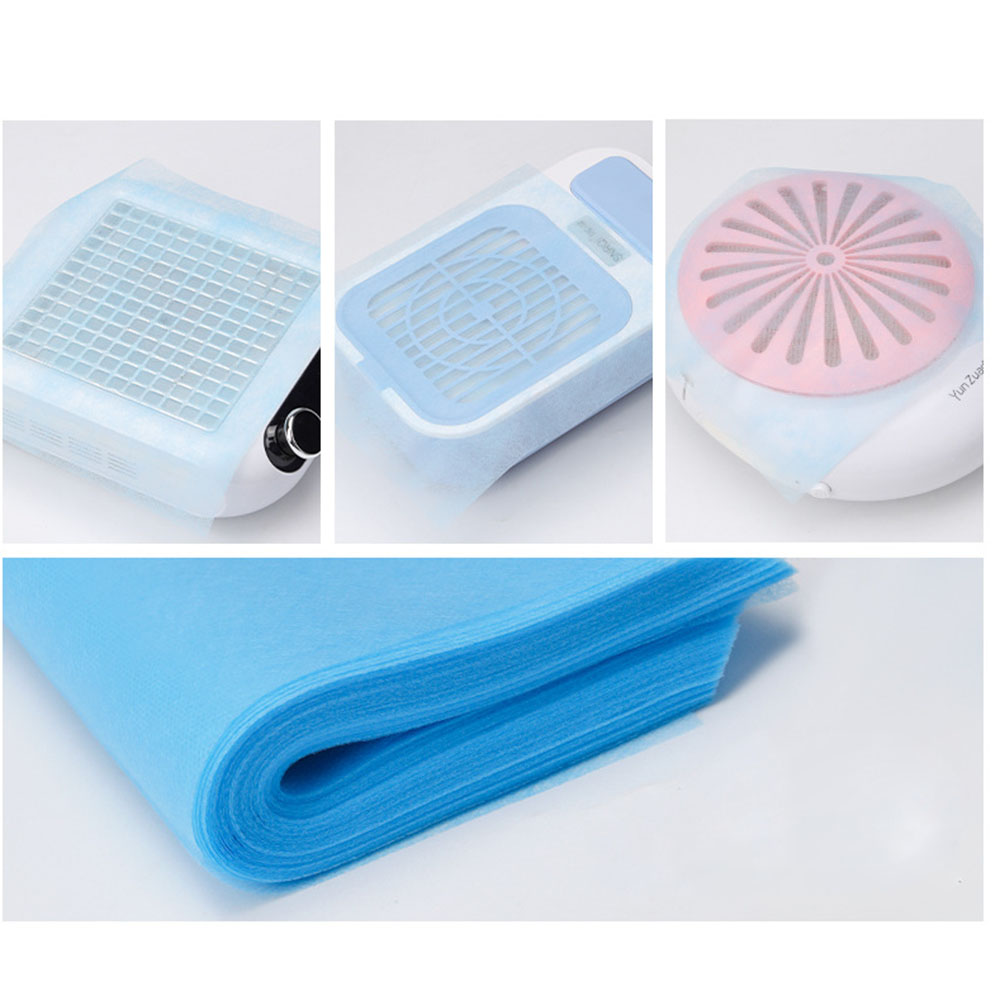 100/300/500 pièces collecteur d'aspirateur pour ongles papier filtre anti-poussière remplacer les ongles aspirateur propre filtre papier outils pour ongles sans poussière * ^