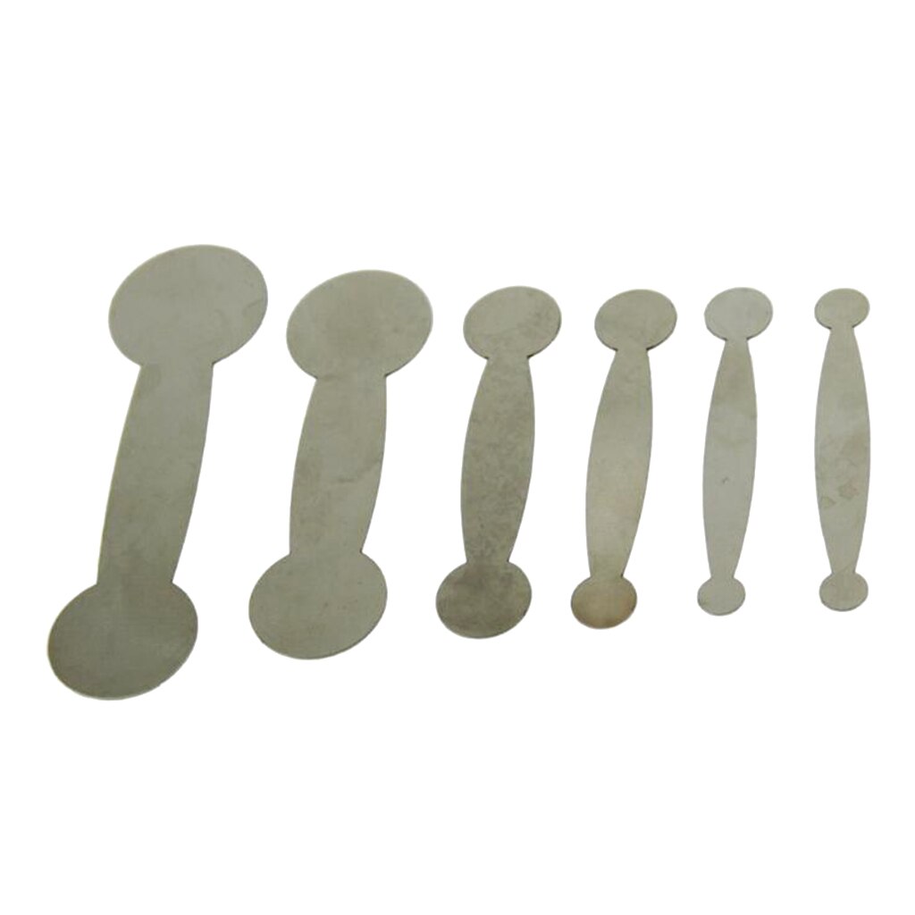 6 Pieces Clarinet Pads Repair Tools for Adjusting Clarinet Tube Button Maintanance Parts Replacement