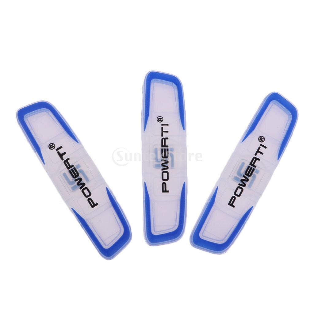 3Pcs Long Silicone Tennis Racquet Vibration Dampeners String Shock Absorber Shockproof Damper Part