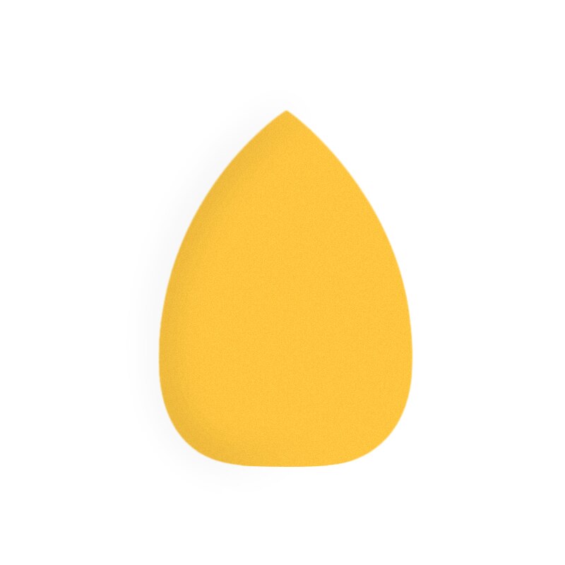 1PC Mini Makeup Sponge Cosmetic Puff Cute Makeup Water Shape Foundation Sponge To Make Up Tools Accessories: 10 Orange