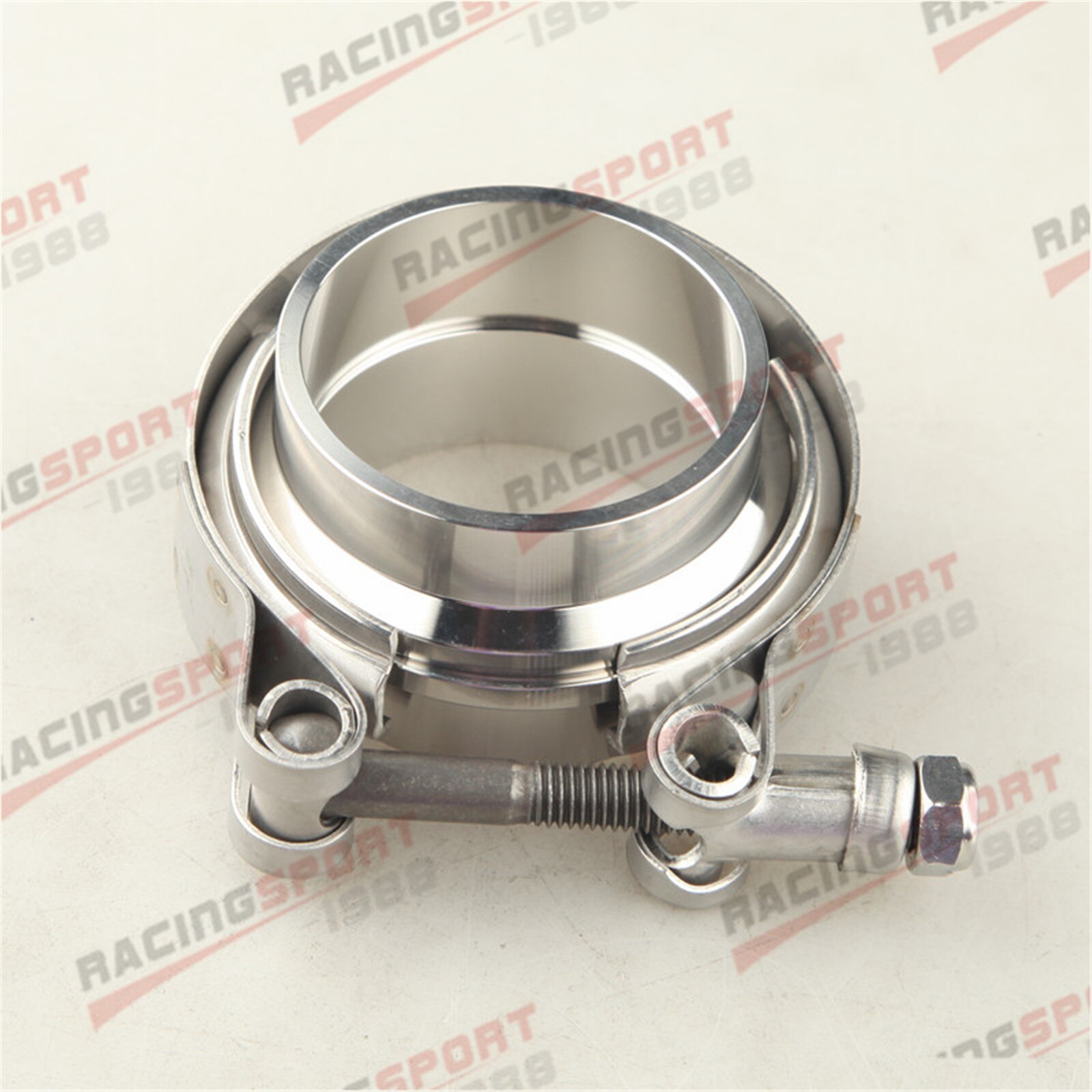 2" V-Band Vband Clamp CNC Stainless Steel Flange Flanges Kit Turbo