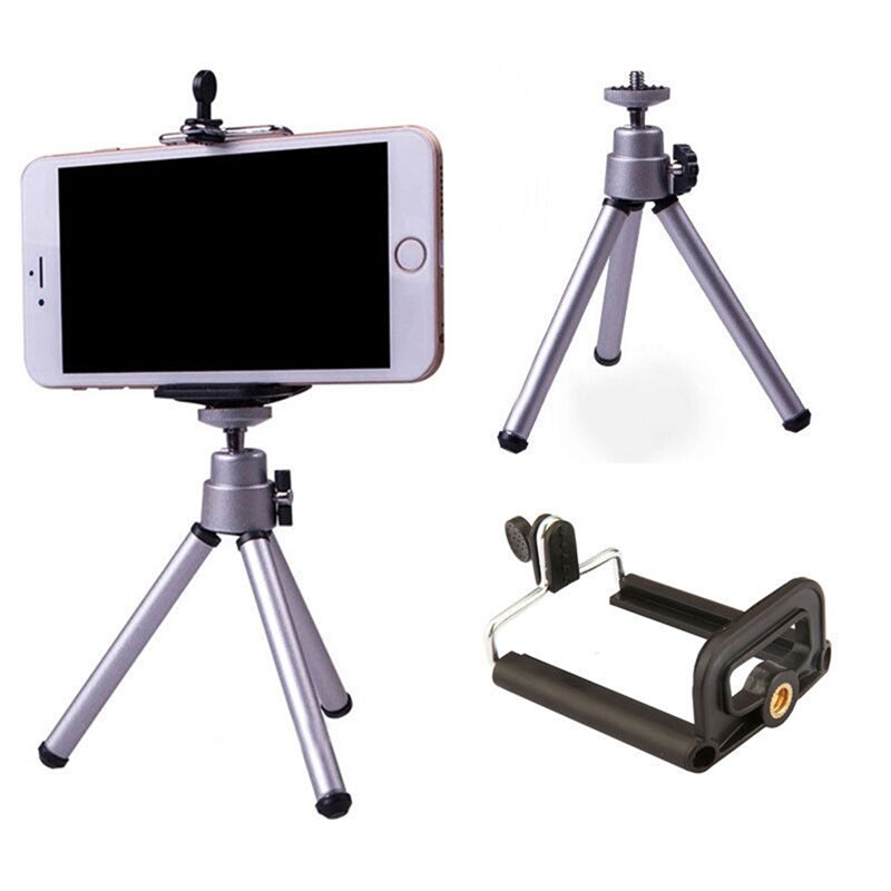 Statief + Clip Stand Beugel Houder Adapter Voor Gopro Camera Digitale Camera Zelfontspanner Smartphones Uitzending Live gereedschap