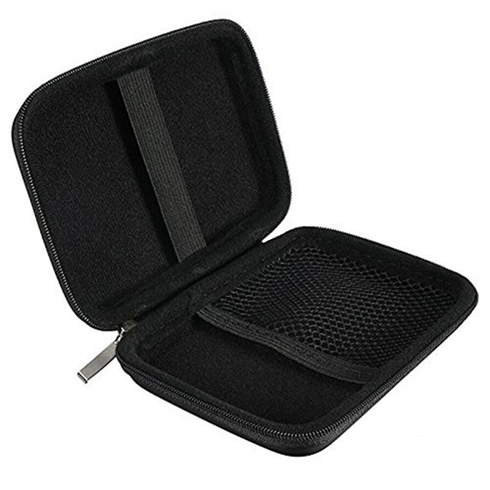 Väska fodral fodral för 2.5 tums usb extern hdd hårddisk skydda väska blixtlås hdd väska