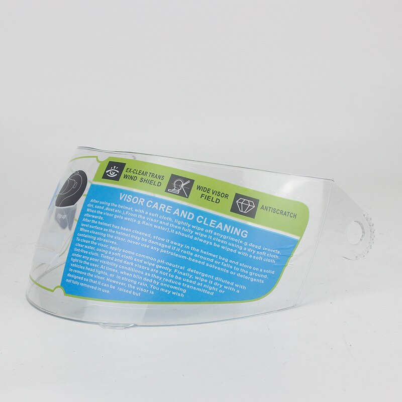 Protección contra el viento de la motocicleta de la Lente de la visera de la lente del casco de la motocicleta de la protección 903 ajuste para los accesorios de la motocicleta del casco de la virtud 903: 903Transparent