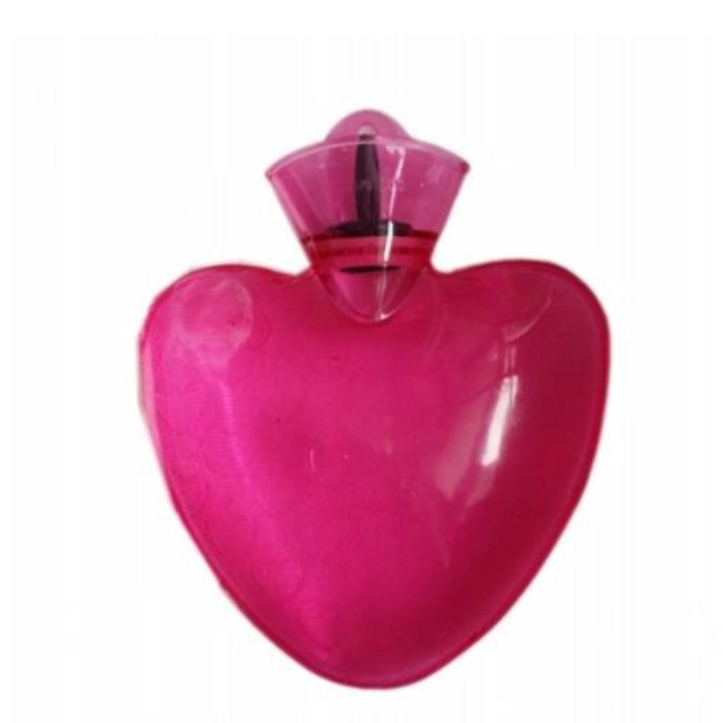 Borsa scaldamani a forma di cuore bottiglia di acqua calda di lavaggio in PVC riscaldamento della pancia invernale iniezione d&#39;acqua sicurezza antideflagrante: 1L-1
