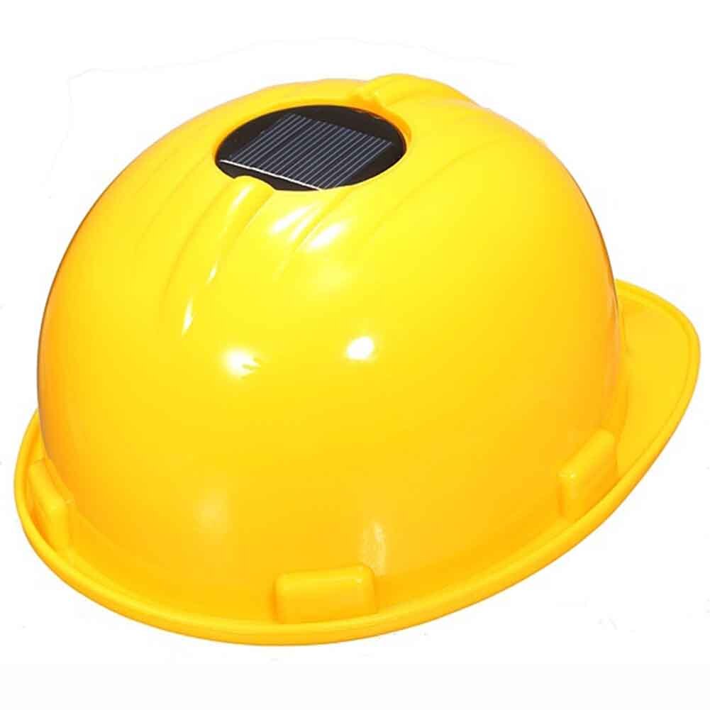 Cooling Cool Fan Cap Solar Power Helmet Hard Hat Ventilate Safety Protection
