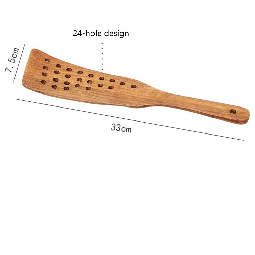 Kitchen Cooking Spatula Fried Eggs Steak Frying Spatula Cooking Tool Wood Turner Spatula Kitchen Utensils
