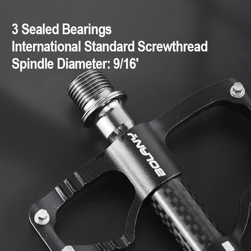 BOLANY-pedales ultraligeros antideslizantes para bicicleta, accesorio para bici de carretera, CNC, BMX, MTB, rodamiento sellado