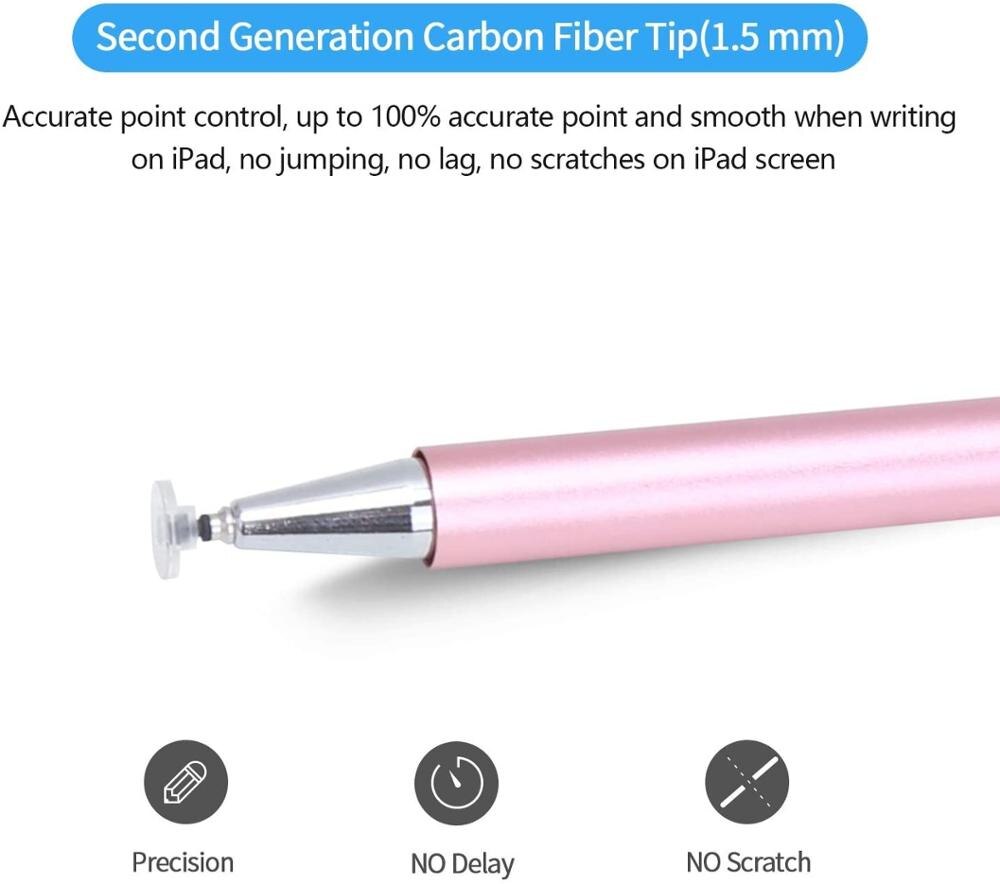 Lápiz táctil Stylus para tableta, lápiz Apple para iPad, 1, 2, IOS, Android